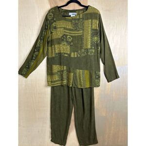 C.M. Shapes Outfit Womens‎ Top Pants Skirt Lot Vintage